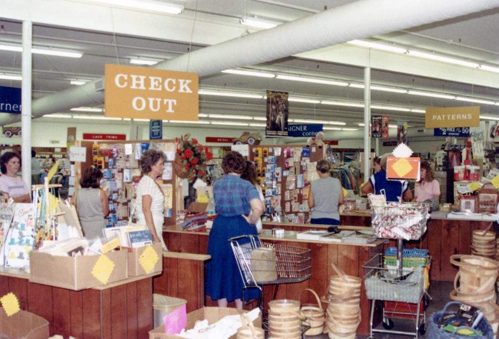 Hancock's of Paducah checkout 1987