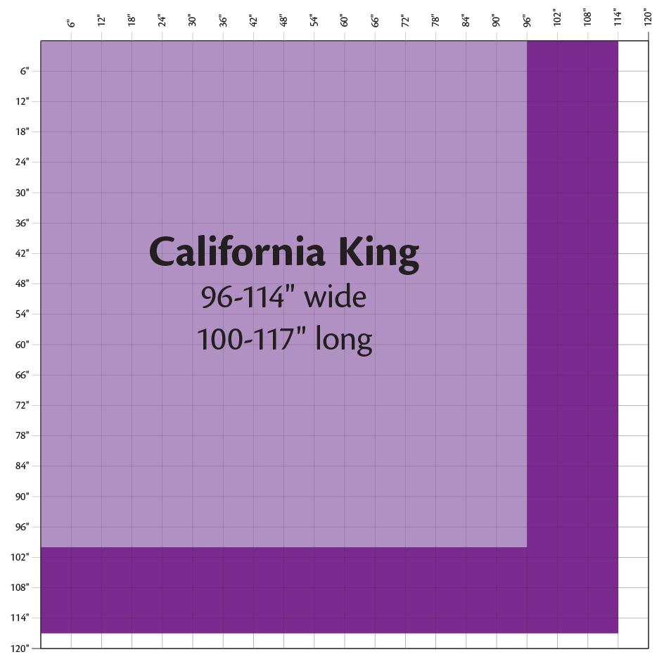 what size is a California king quilt?