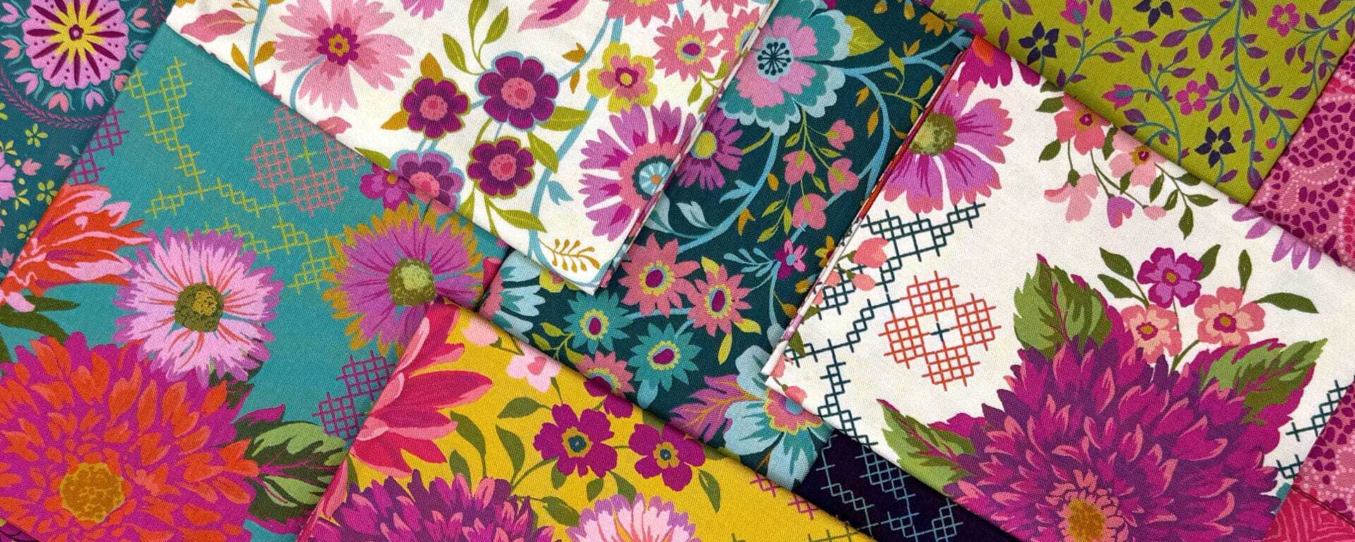 Parlor Fabrics by Crystal Manning for Moda
