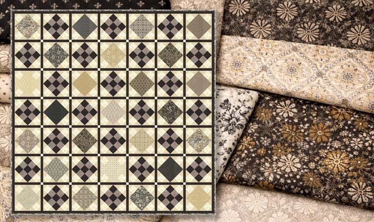 Posh by BasicGrey Designs for Moda Fabrics