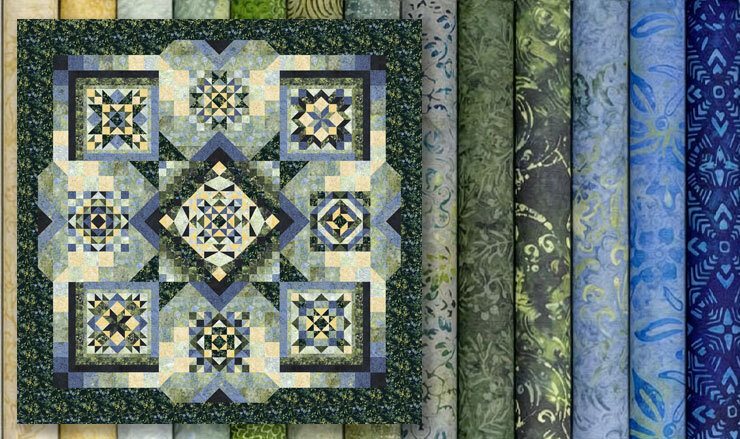Tonga Radiant Batiks by A Wing & A Prayer Designs for Timeless Treasures Fabrics