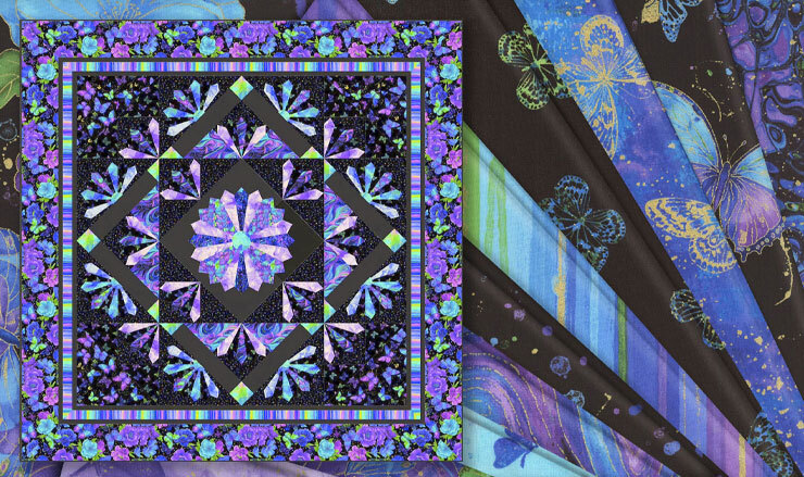 Evening Glow by Chong-a Hwang for Timeless Treasures Fabrics