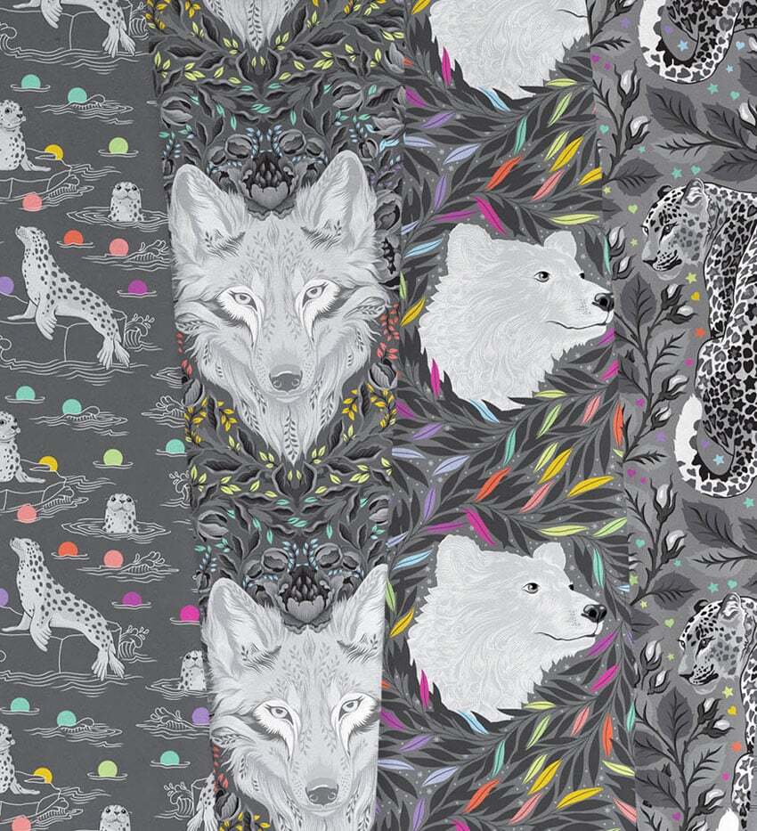 Graywork by Tula Pink for FreeSpirit Fabrics