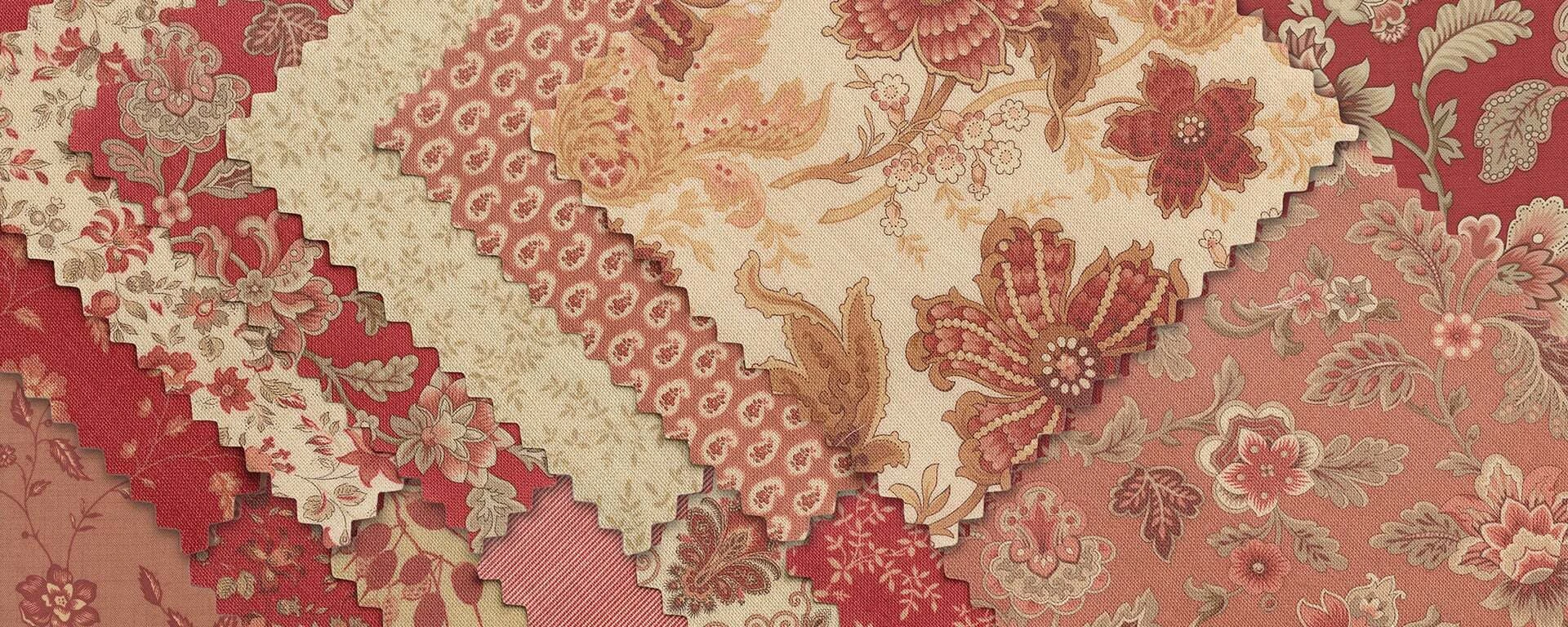 Le Jardin Rouge by French General for Moda Fabrics