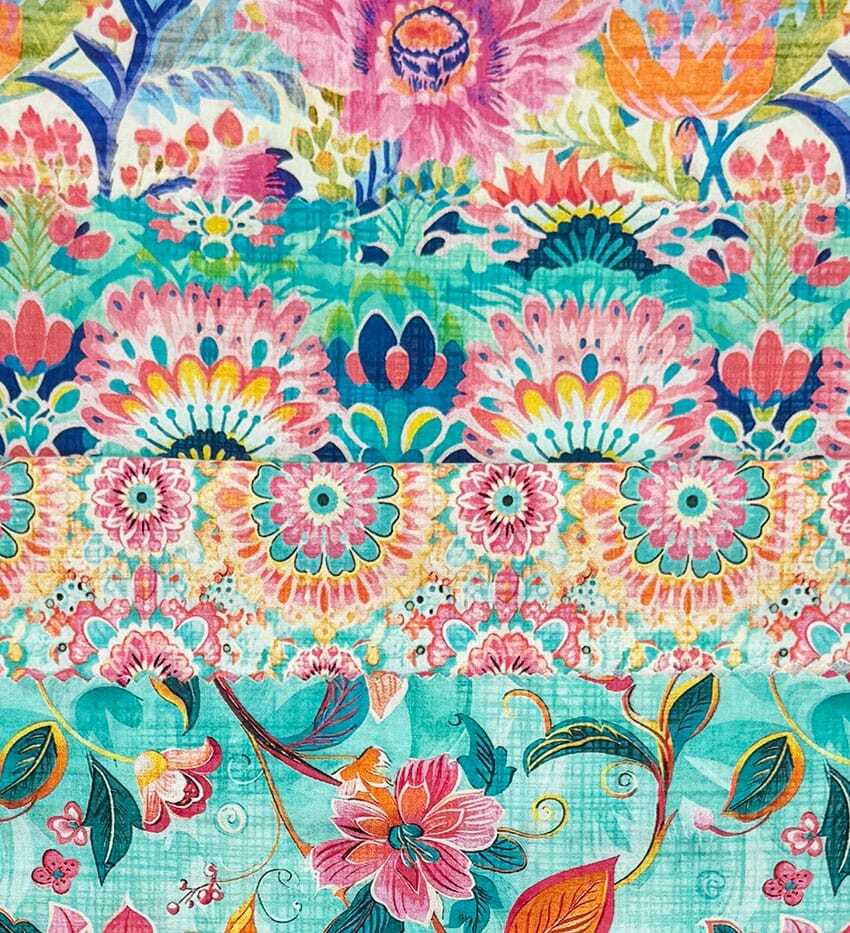 Exotica by Morris Creative Group for Quilting Treasures Fabrics