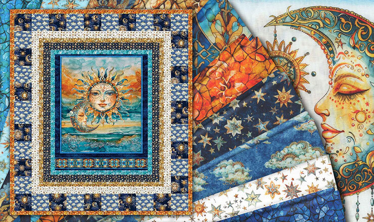 Bohemian Sunrise by Dan Morris for Quilting Treasures